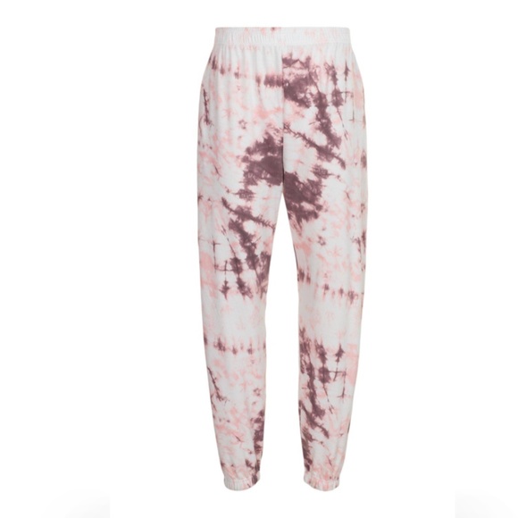 Pants - NWT High Waisted Tie Dye Joggers Blush Pink